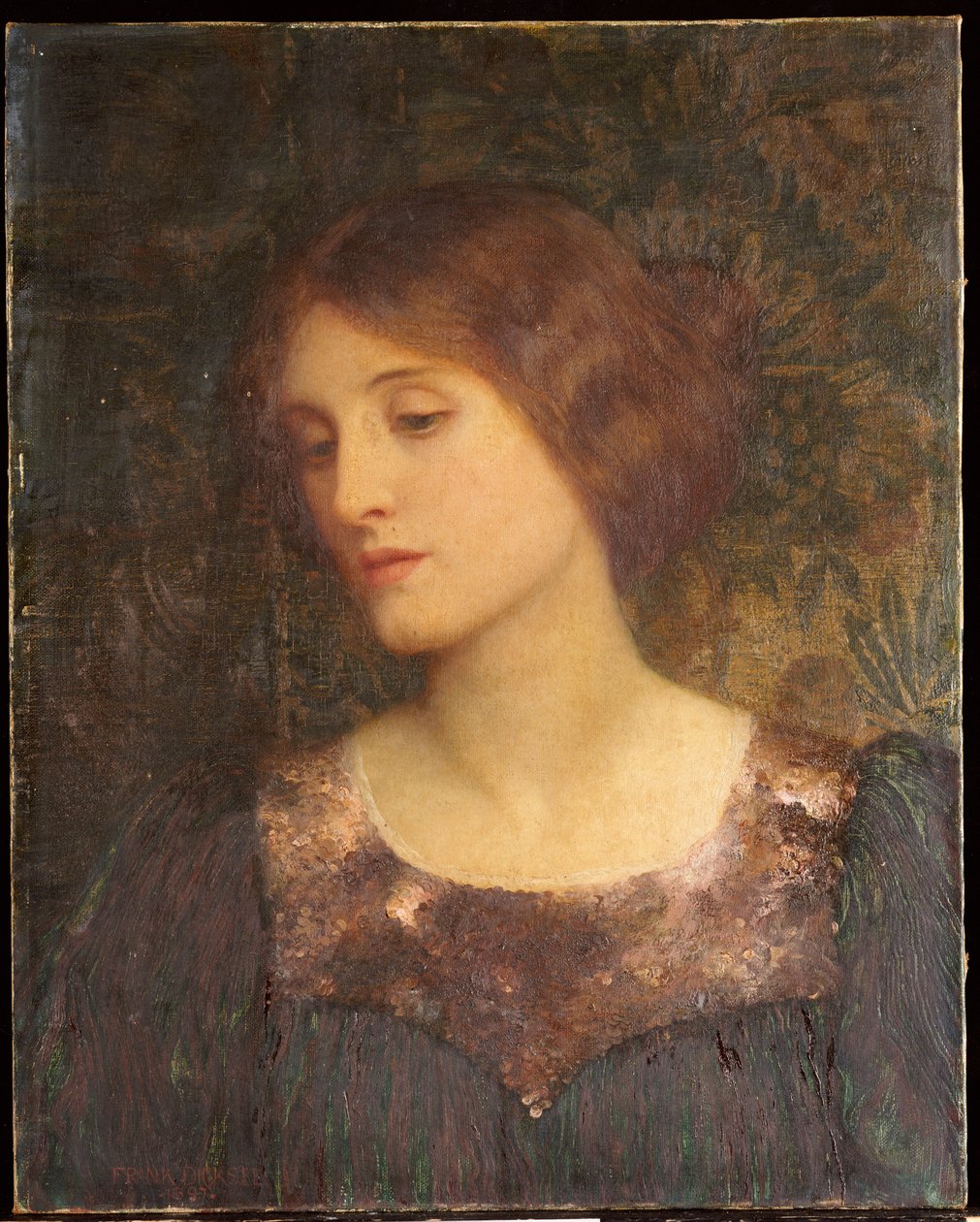Contemplación, 1897 de Frank Dicksee