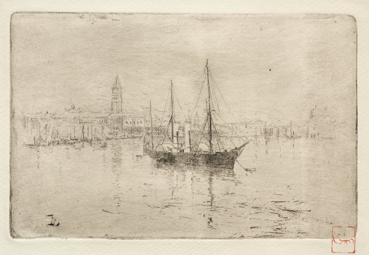 Gran Canal, Venecia de Frank Duveneck