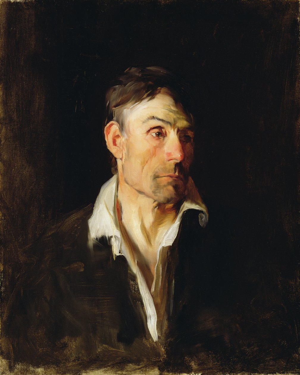 Retrato de un Hombre (Richard Creifelds), c.1876 de Frank Duveneck