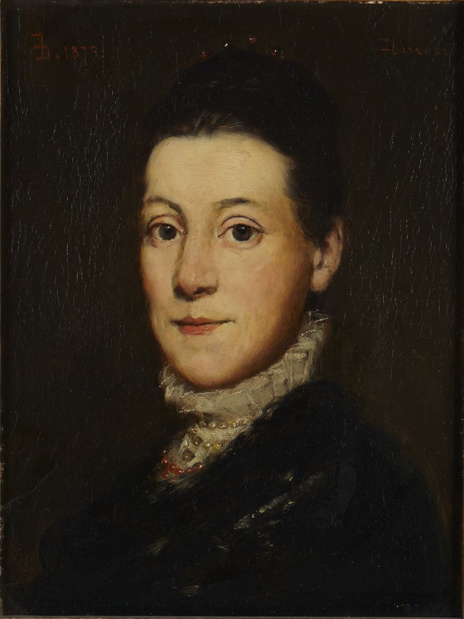Retrato de una mujer de Frank Duveneck