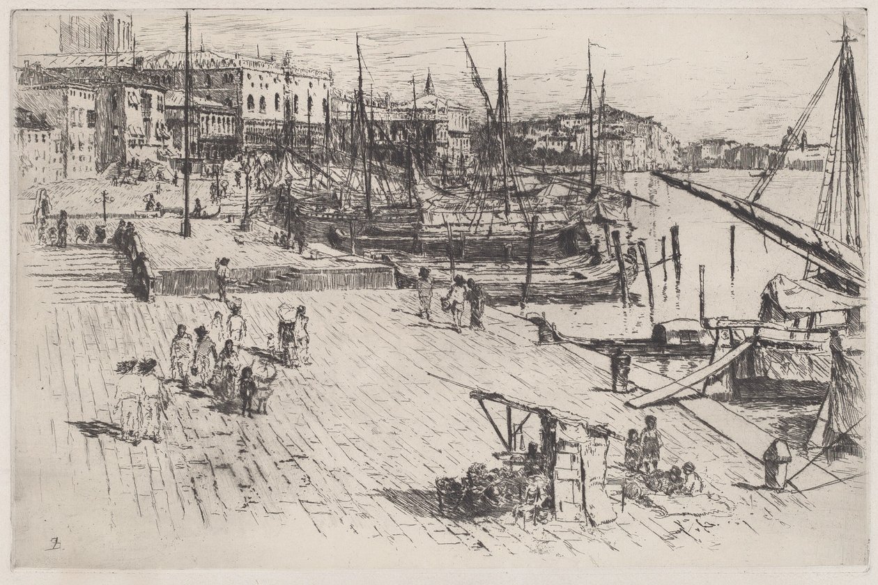 Riva Degli Schiavoni, No. 1 de Frank Duveneck