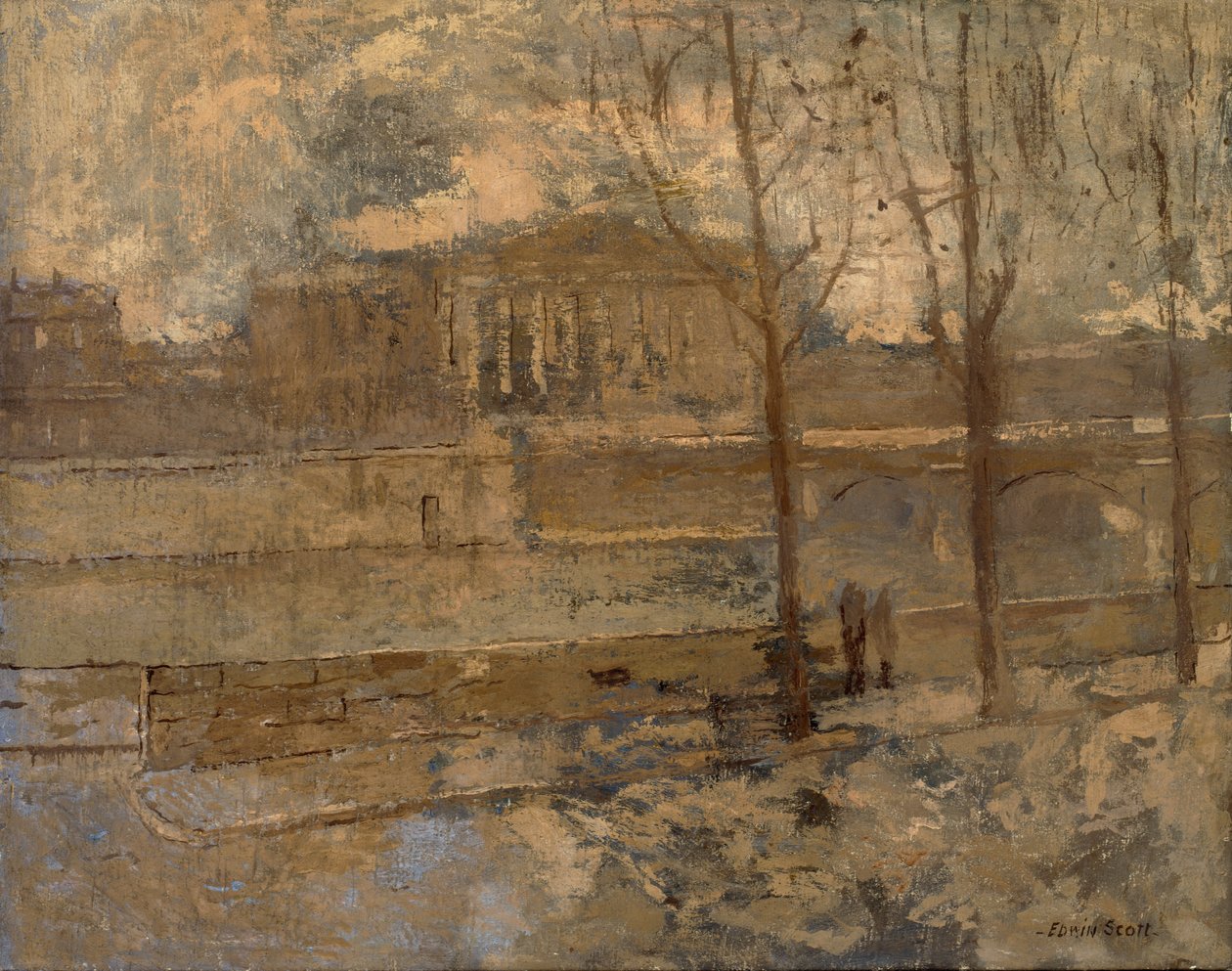 Cámara de Diputados en una niebla, s.f. de Frank Edwin Scott