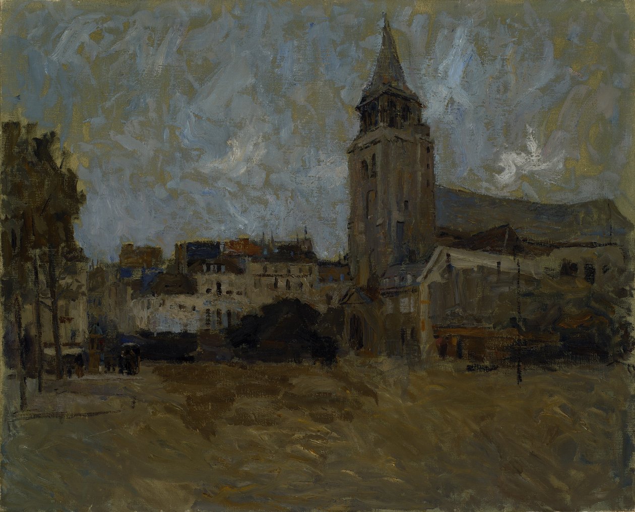 Plaza St. Germain des Pres de Frank Edwin Scott