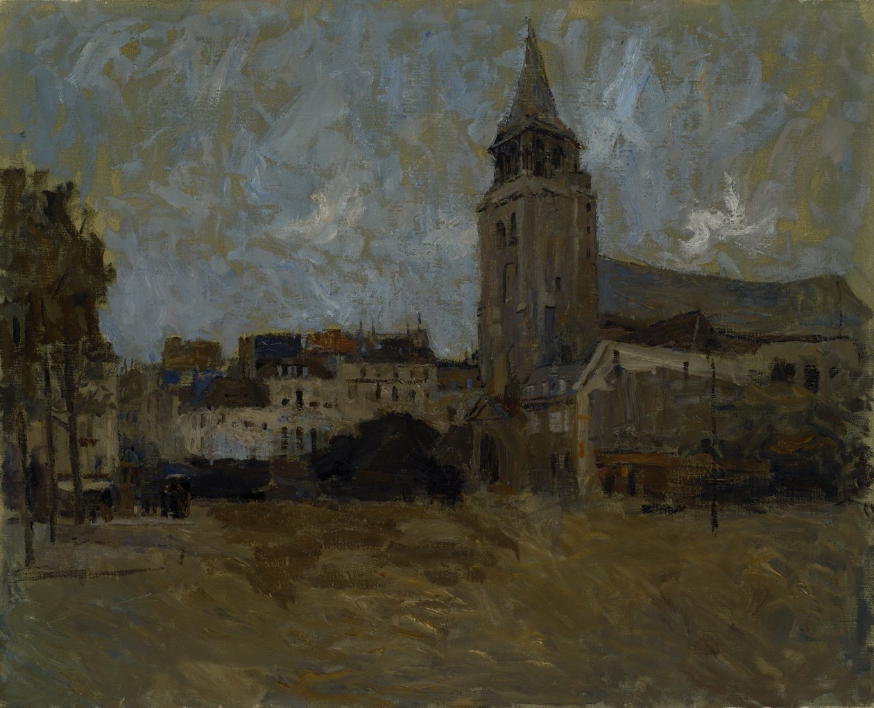 Place St. Germain des Pres, n.d. de Frank Edwin Scott