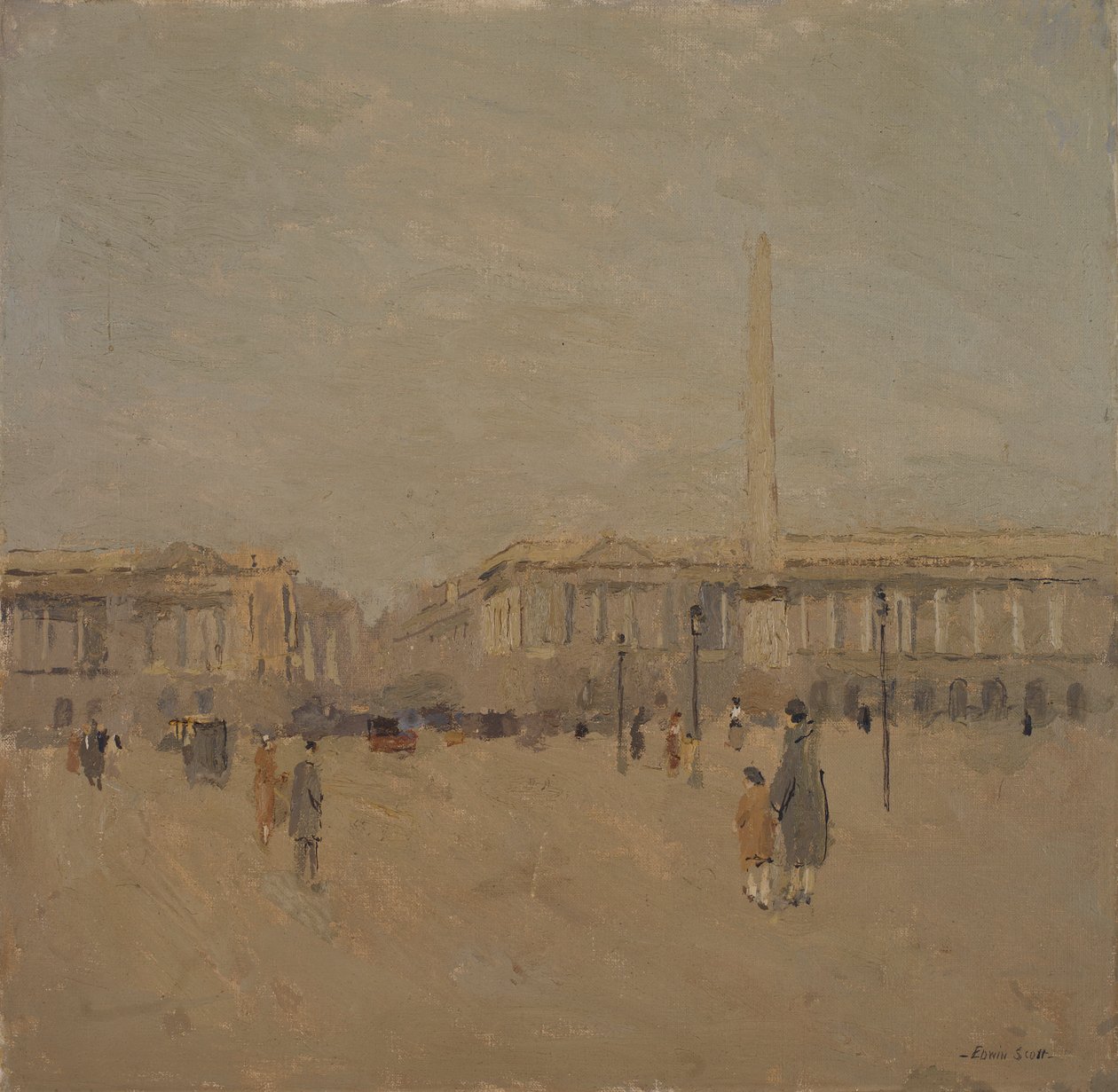 Place de la Concorde no. II, n.d. de Frank Edwin Scott