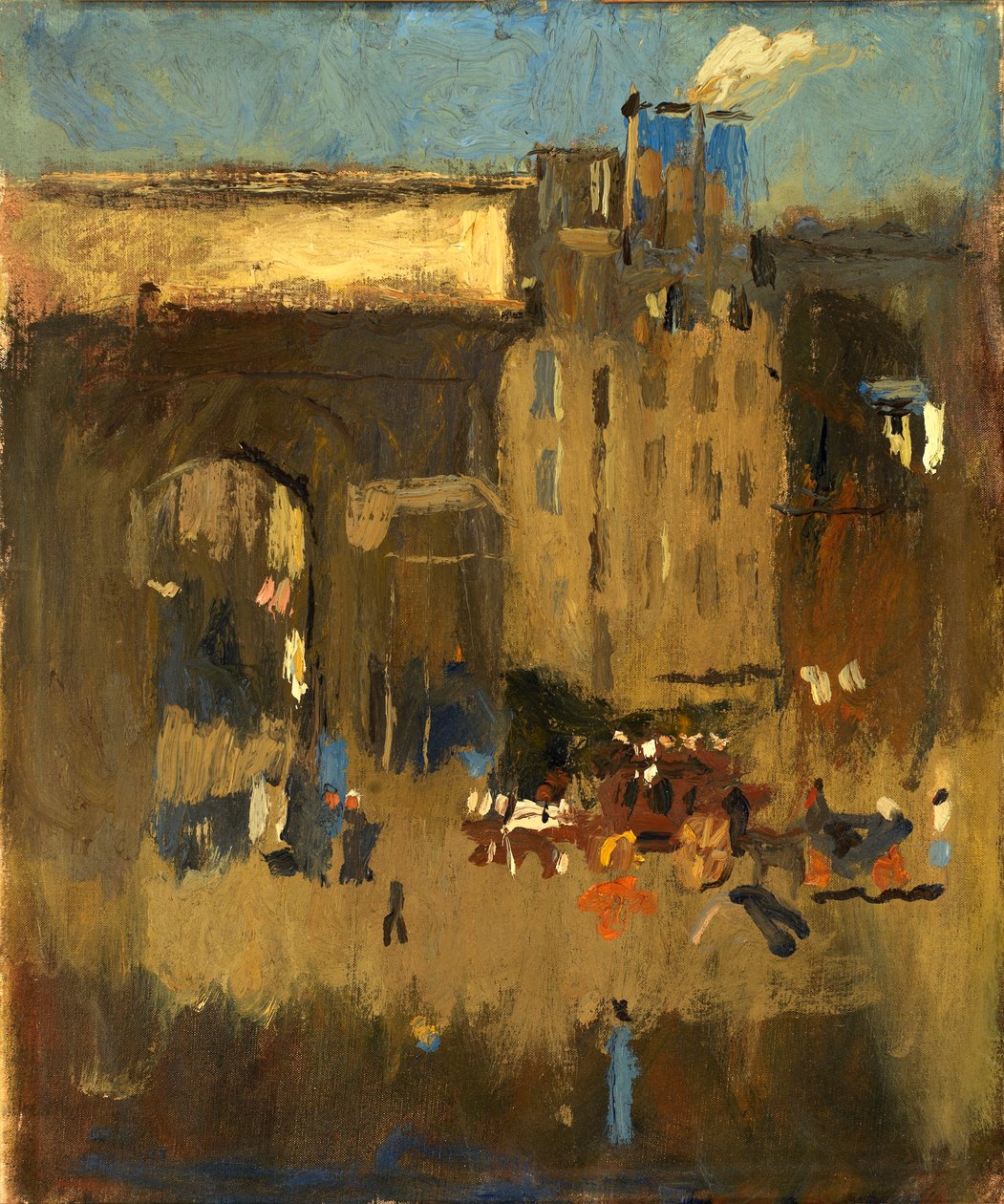 Puerta de San Martín y Entierro de Frank Edwin Scott