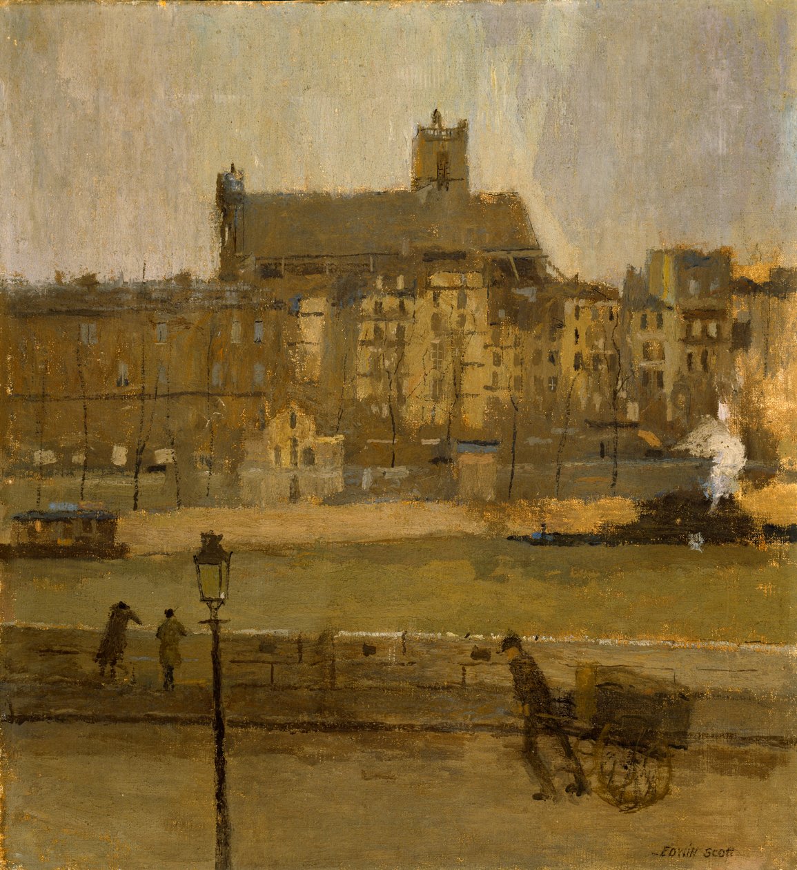 Quai de la Seine, Iglesia de San Gervasio de Frank Edwin Scott