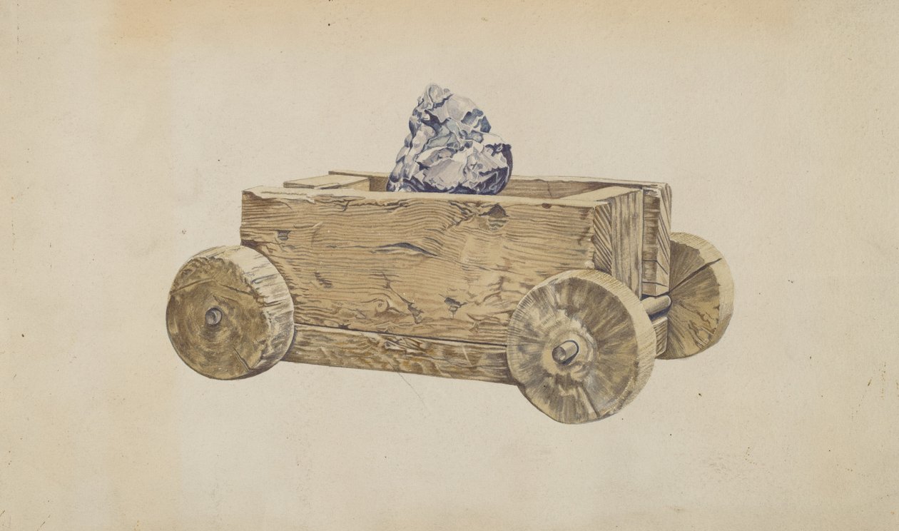 Carro de minero de Frank Eiseman