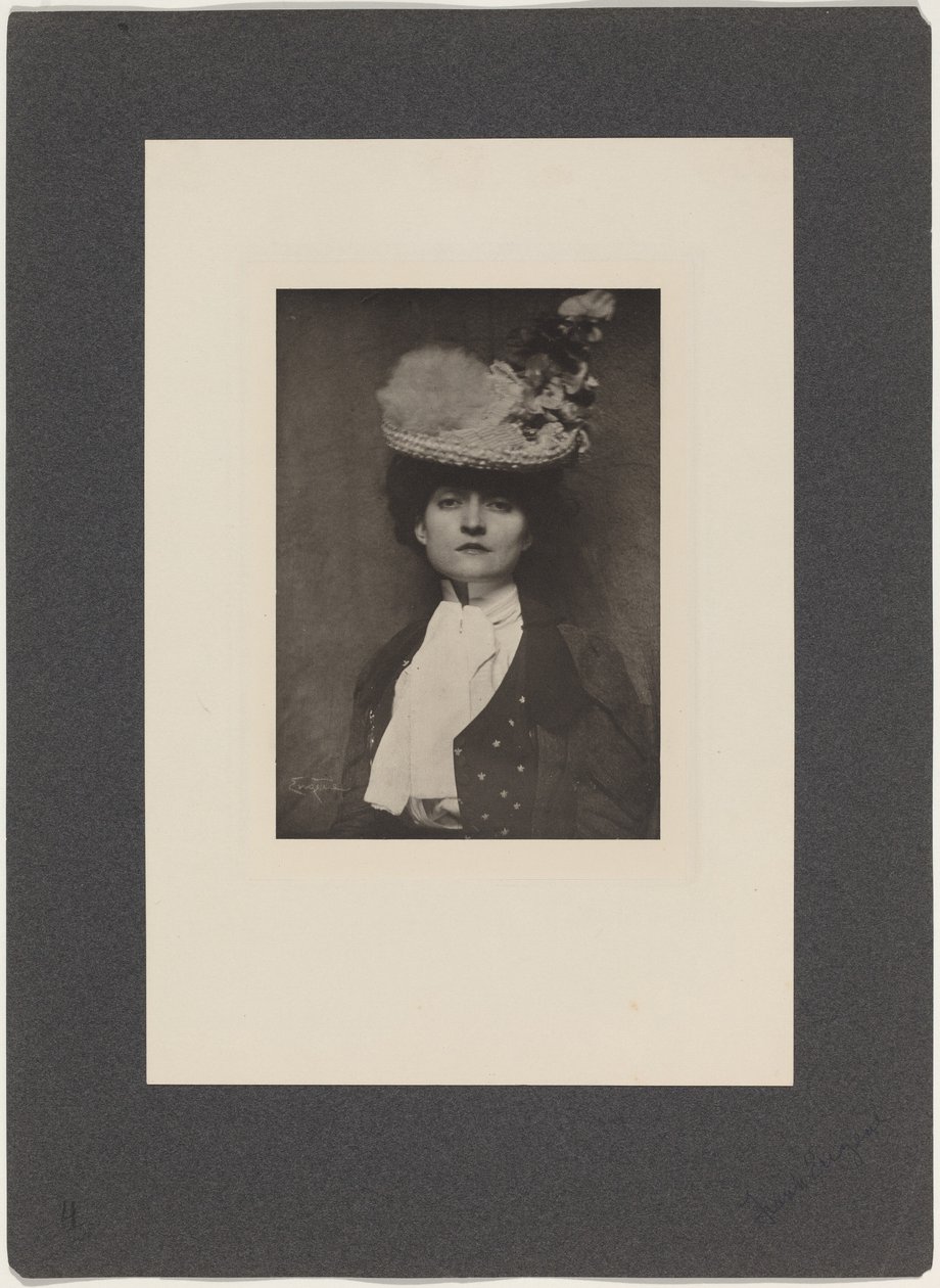 Retrato de la Srta. Jones,1901 (foto) de Frank Eugene