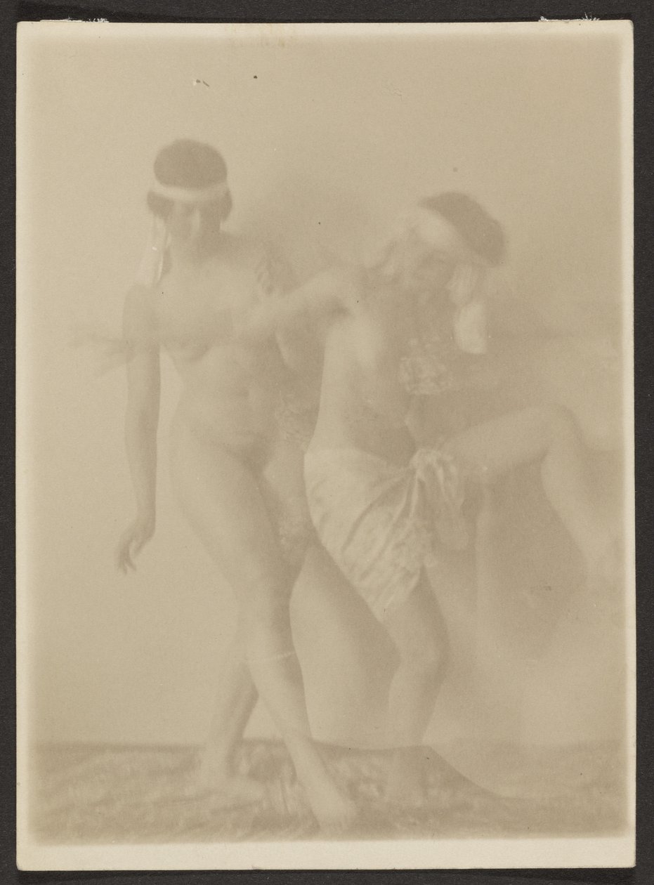 [Dos bailarinas desnudas] de Frank Eugene