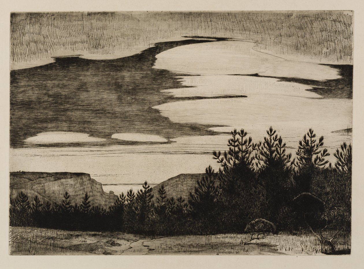 Una Vista a la Cala [Lamorna] de Frank Gascoigne Heath
