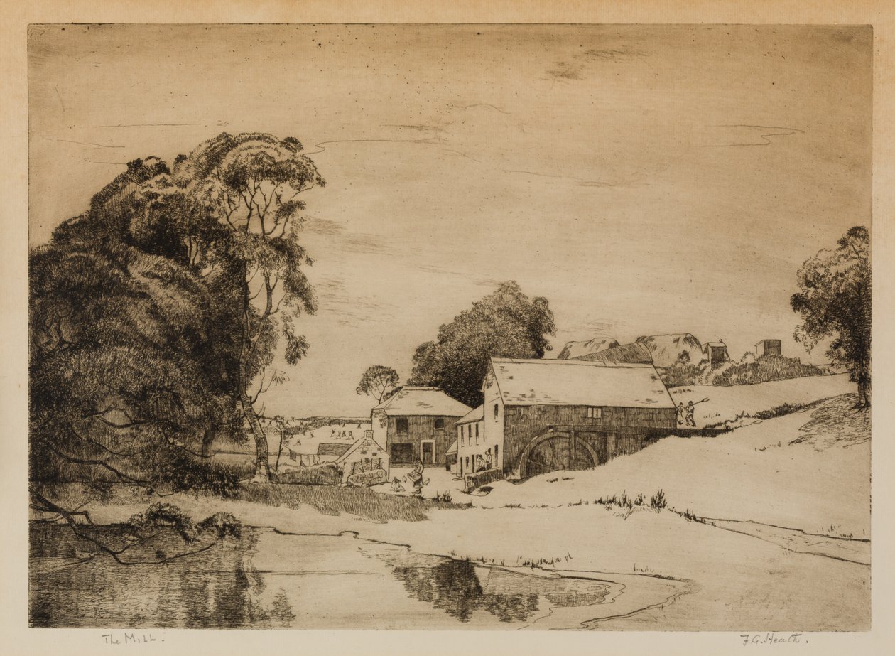 Molino Clapper, Lamorna de Frank Gascoigne Heath