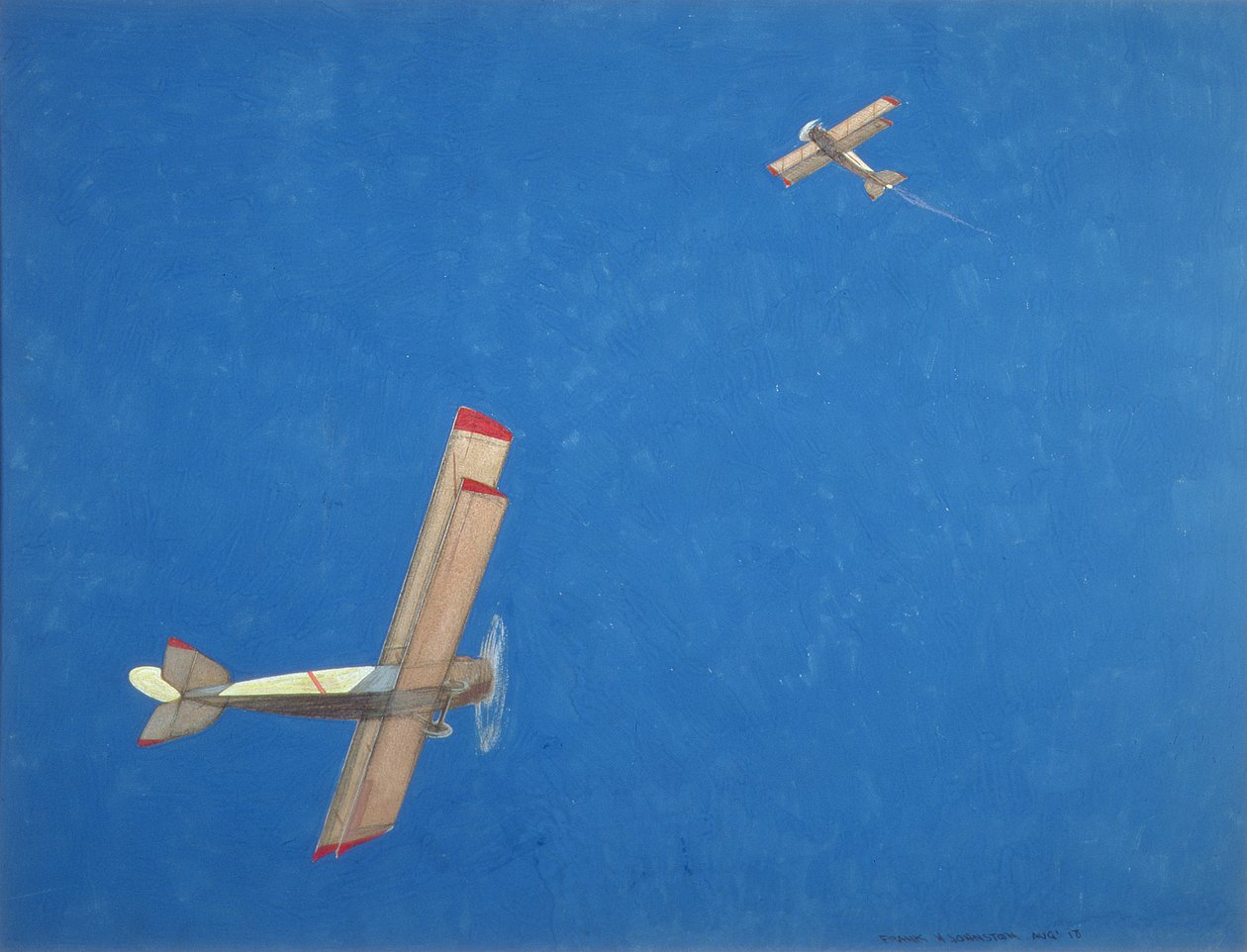 Mirando al azul de Frank Johnston