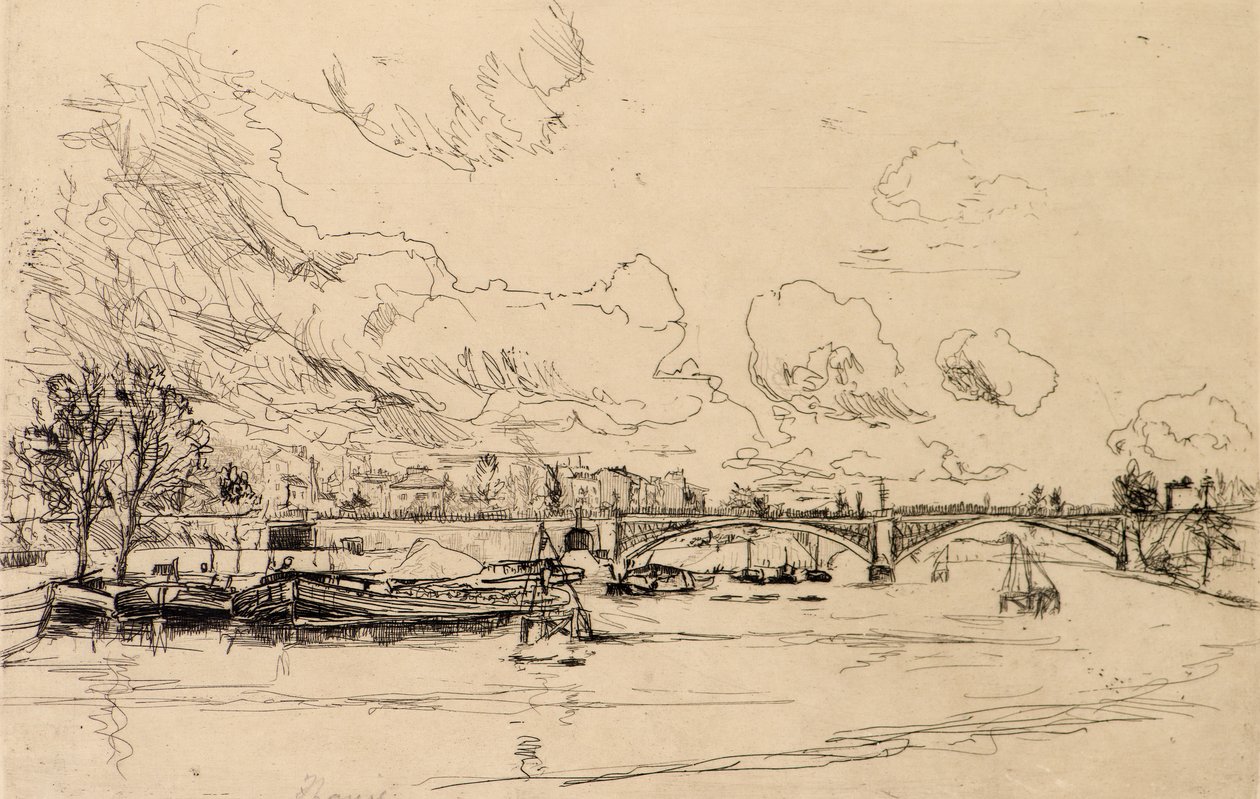Al Borde del Canal, Charenton, París de Frank Laing