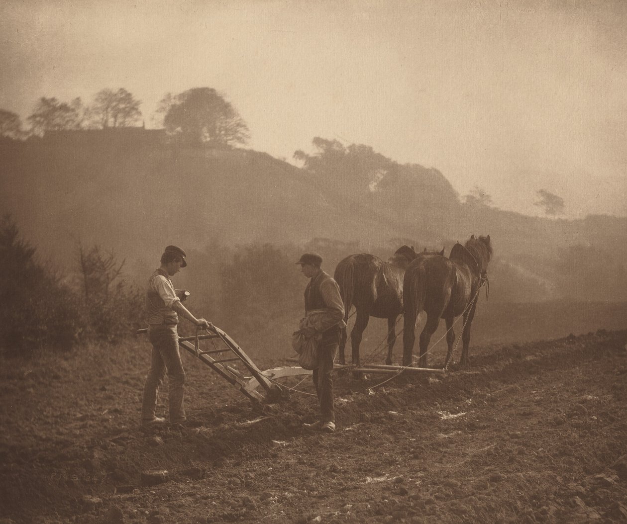 Hora de cenar,c. 1890 (foto) de Frank Meadow Sutcliffe