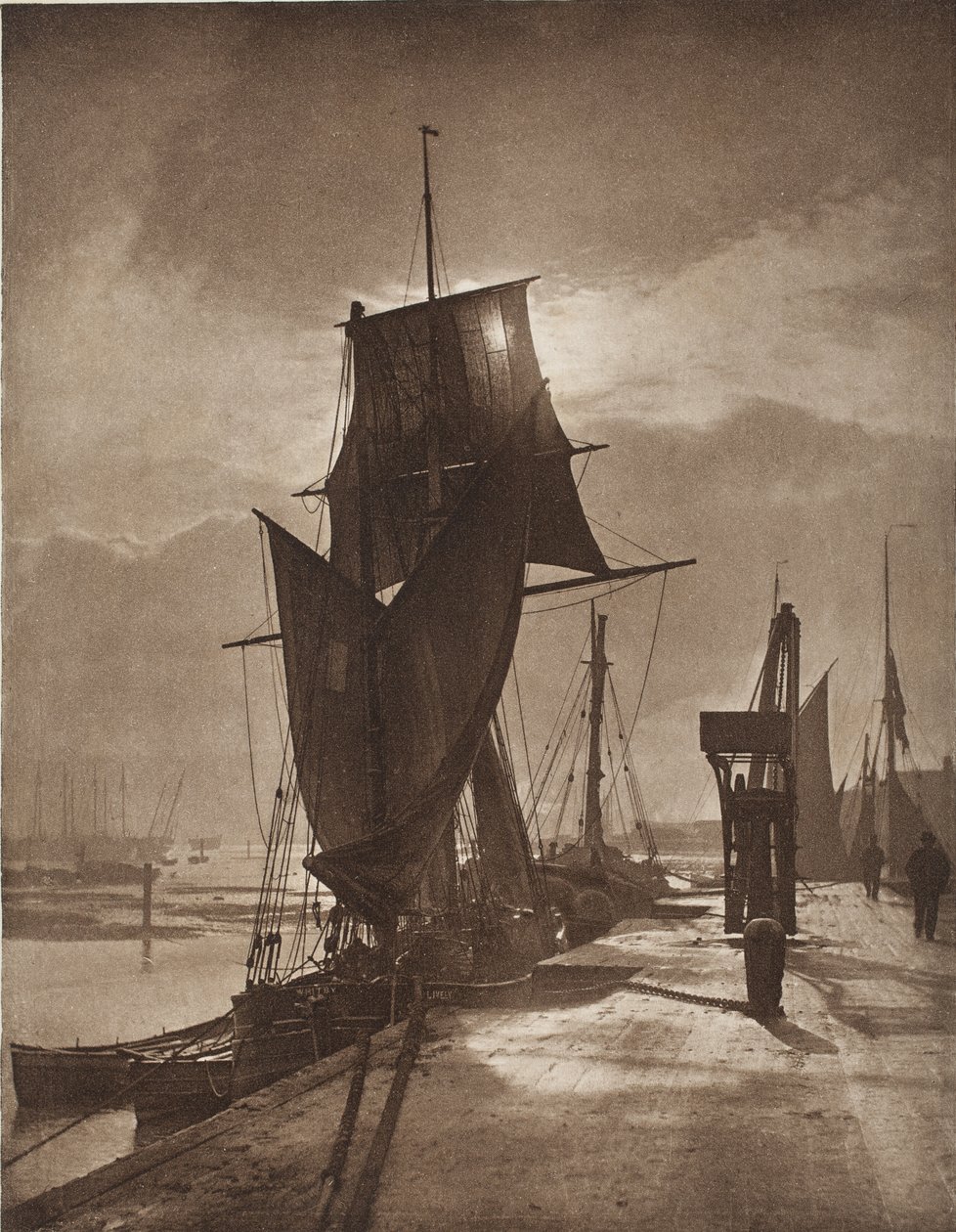 Sol y chaparrón de Frank Meadow Sutcliffe