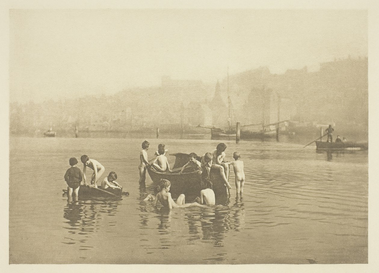 Ratas de agua de Frank Meadow Sutcliffe