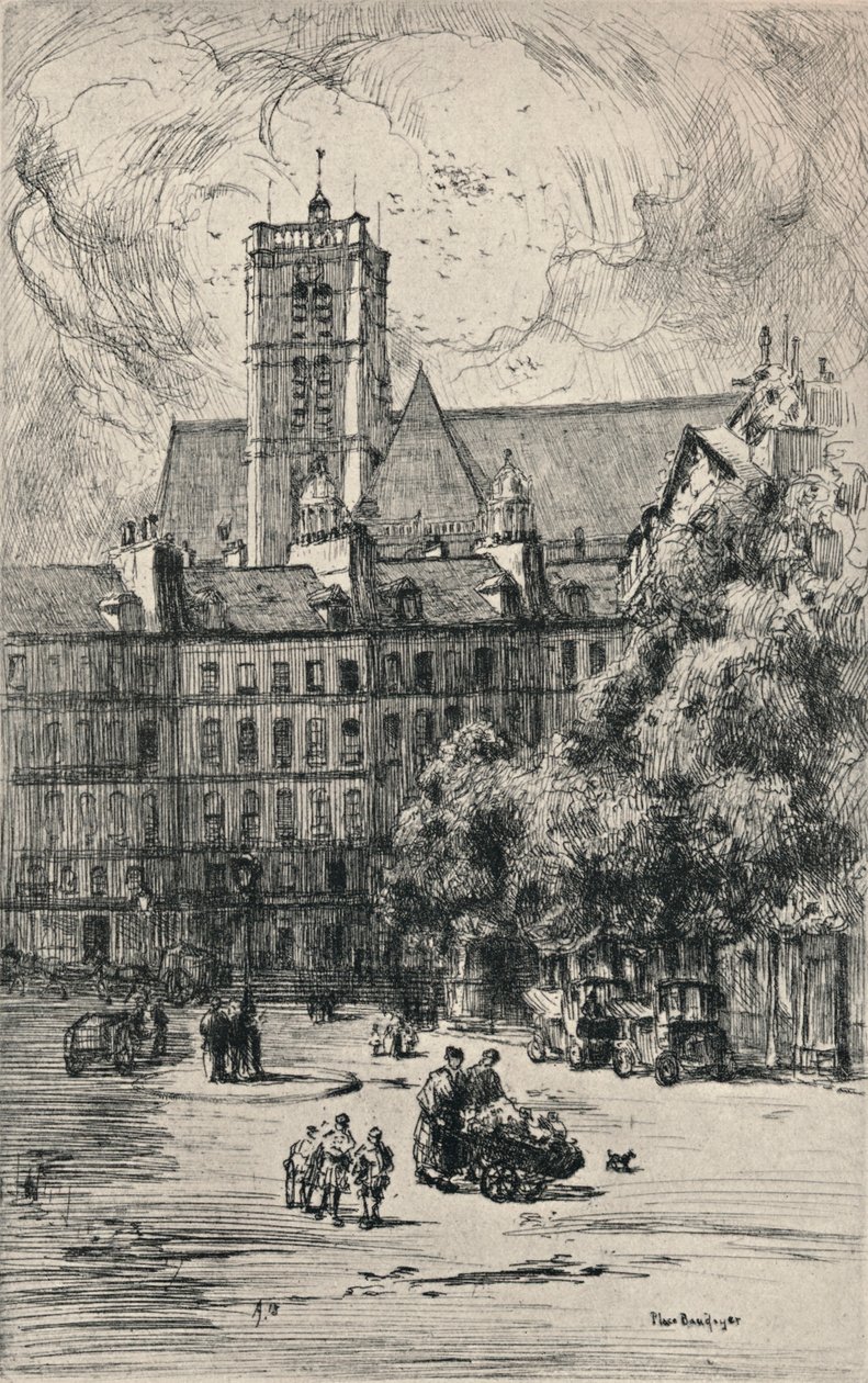 Place Baudoyer, 1915 de Frank Milton Armington