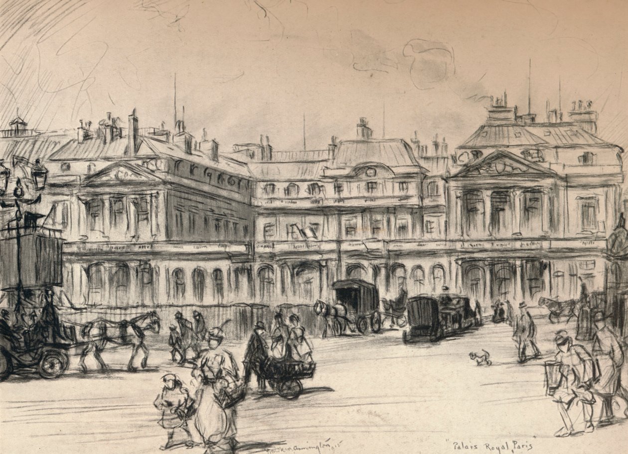 El Palais-Royal, 1915 de Frank Milton Armington