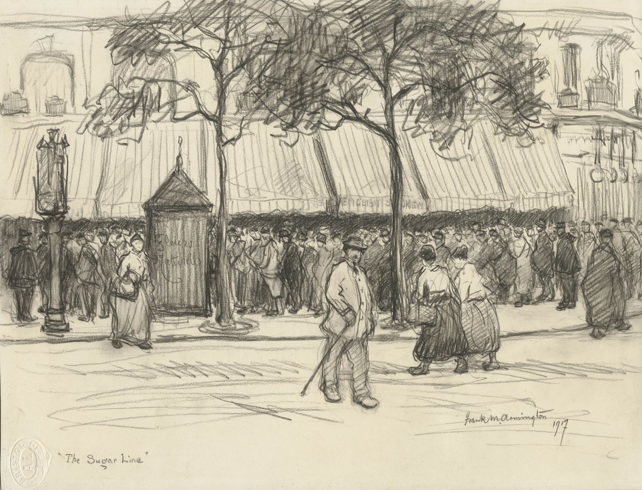 La línea del azúcar, 1917 de Frank Milton Armington