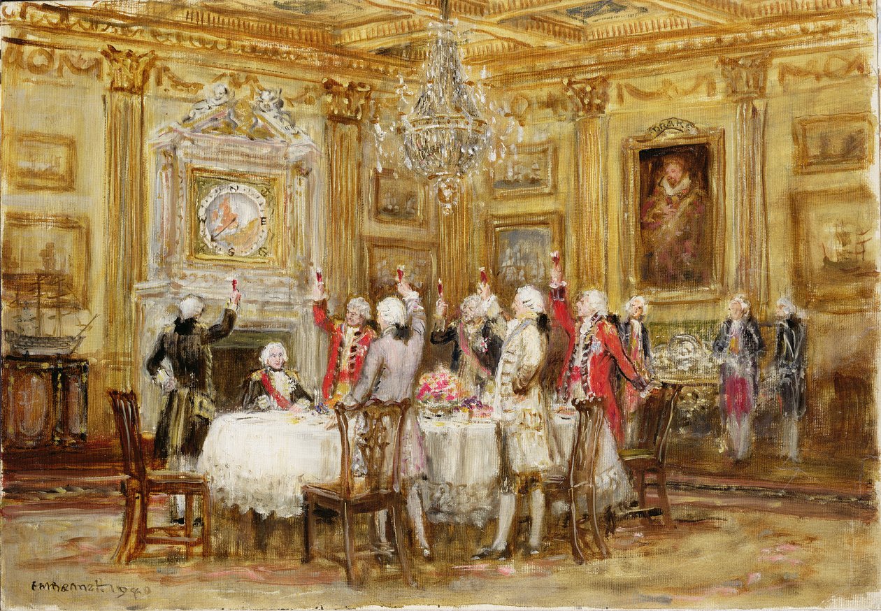 El brindis de Frank Moss Bennett