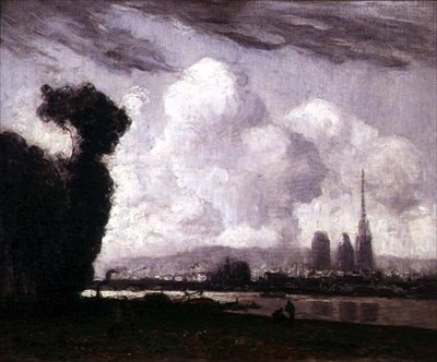 Vista de Rouen de Frank Myers Boggs