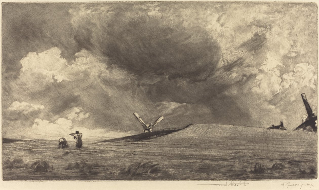 Un Sussex Down, 1898 de Frank Short
