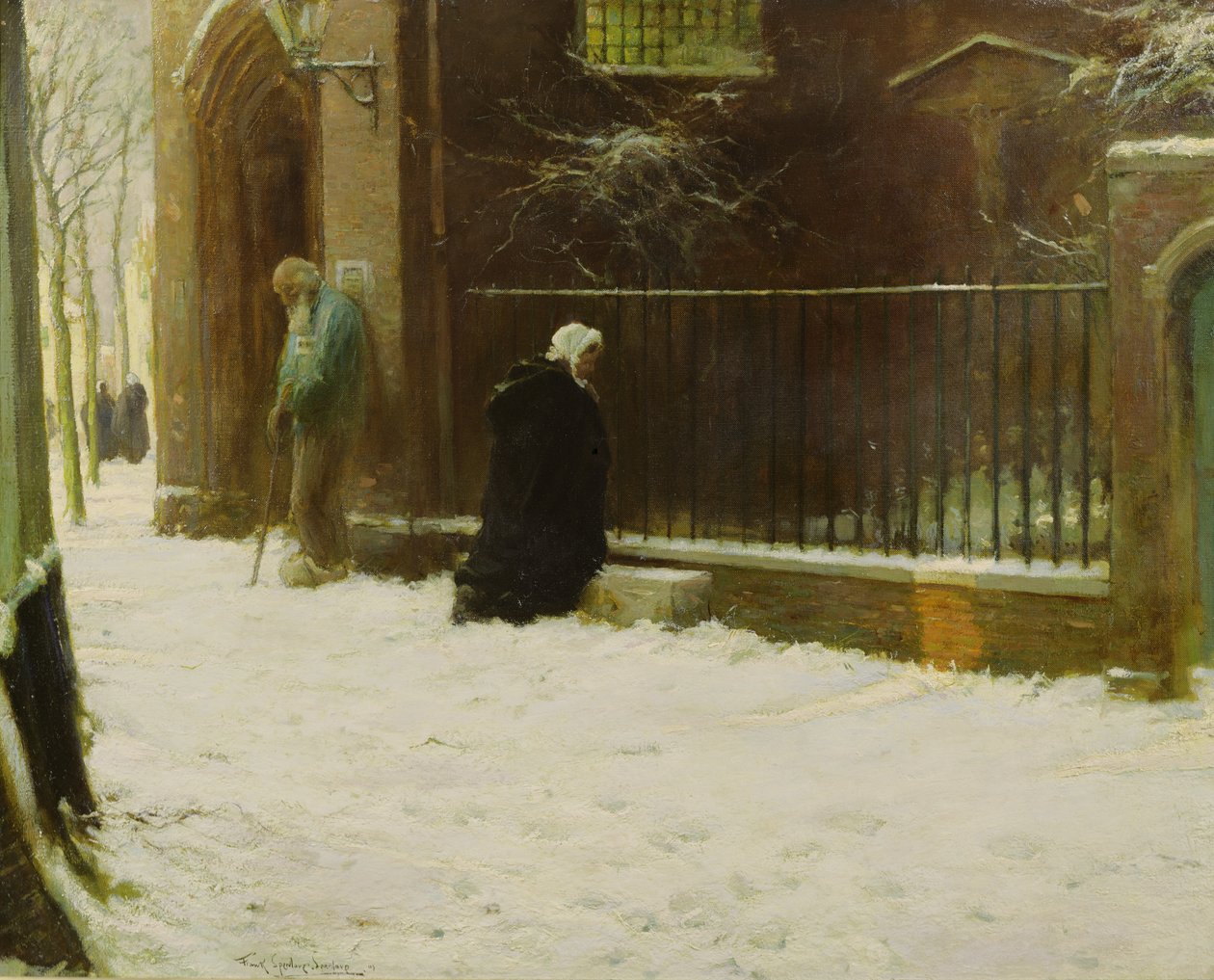 Fuera de la iglesia de Frank Spenlove Spenlove