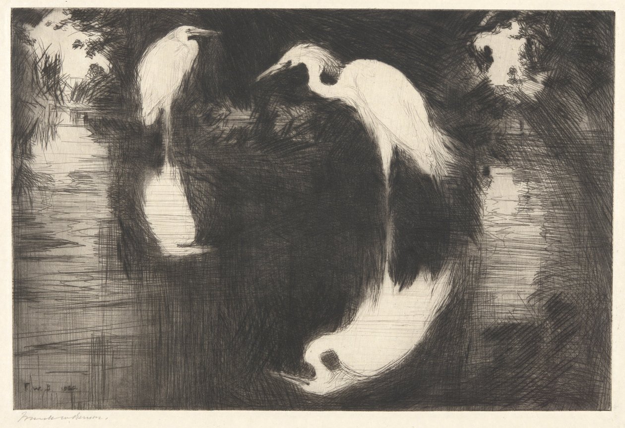 Piscina Oscura P. 189 Pub.St. de Frank Weston Benson