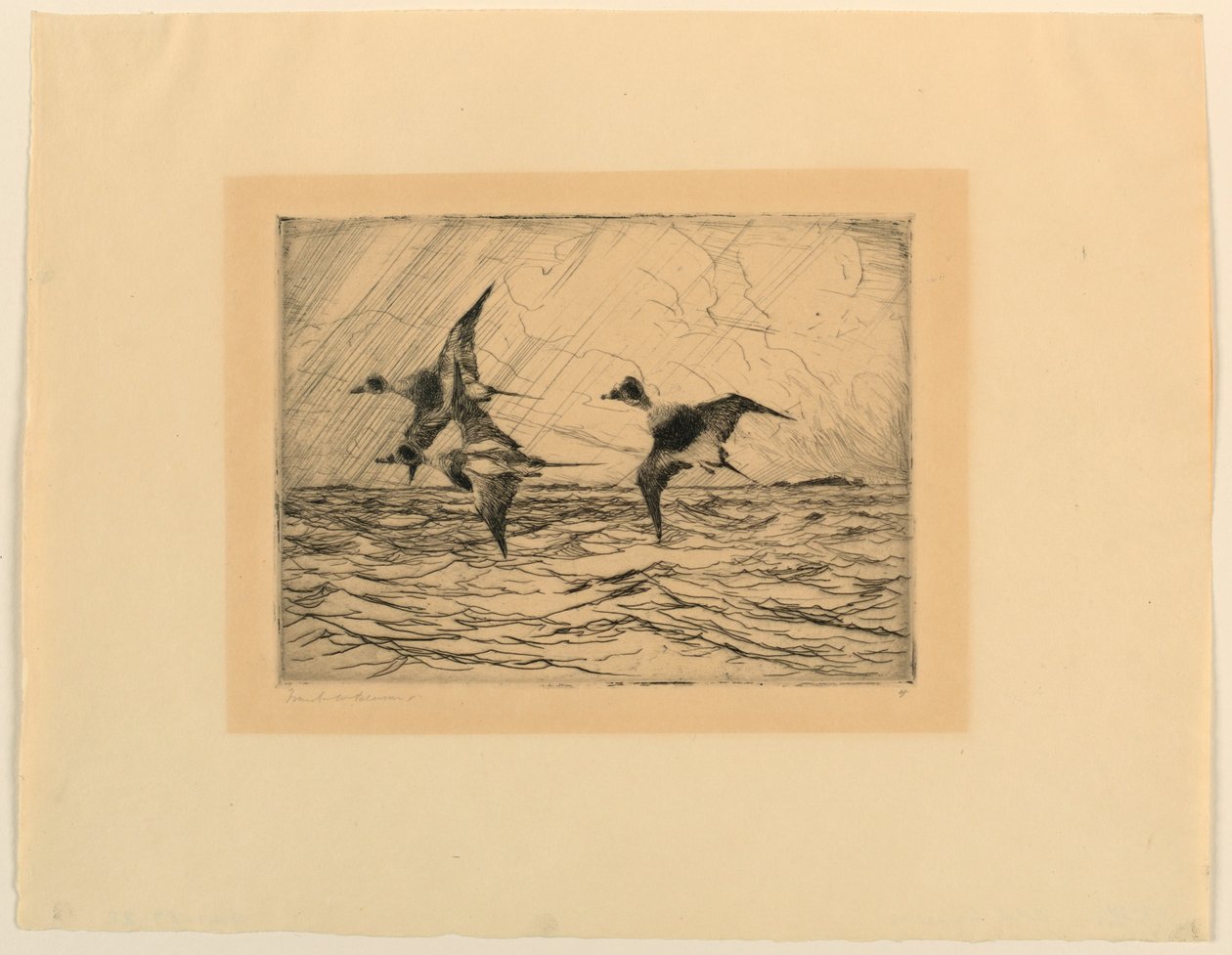 Viejas patojas de Frank Weston Benson