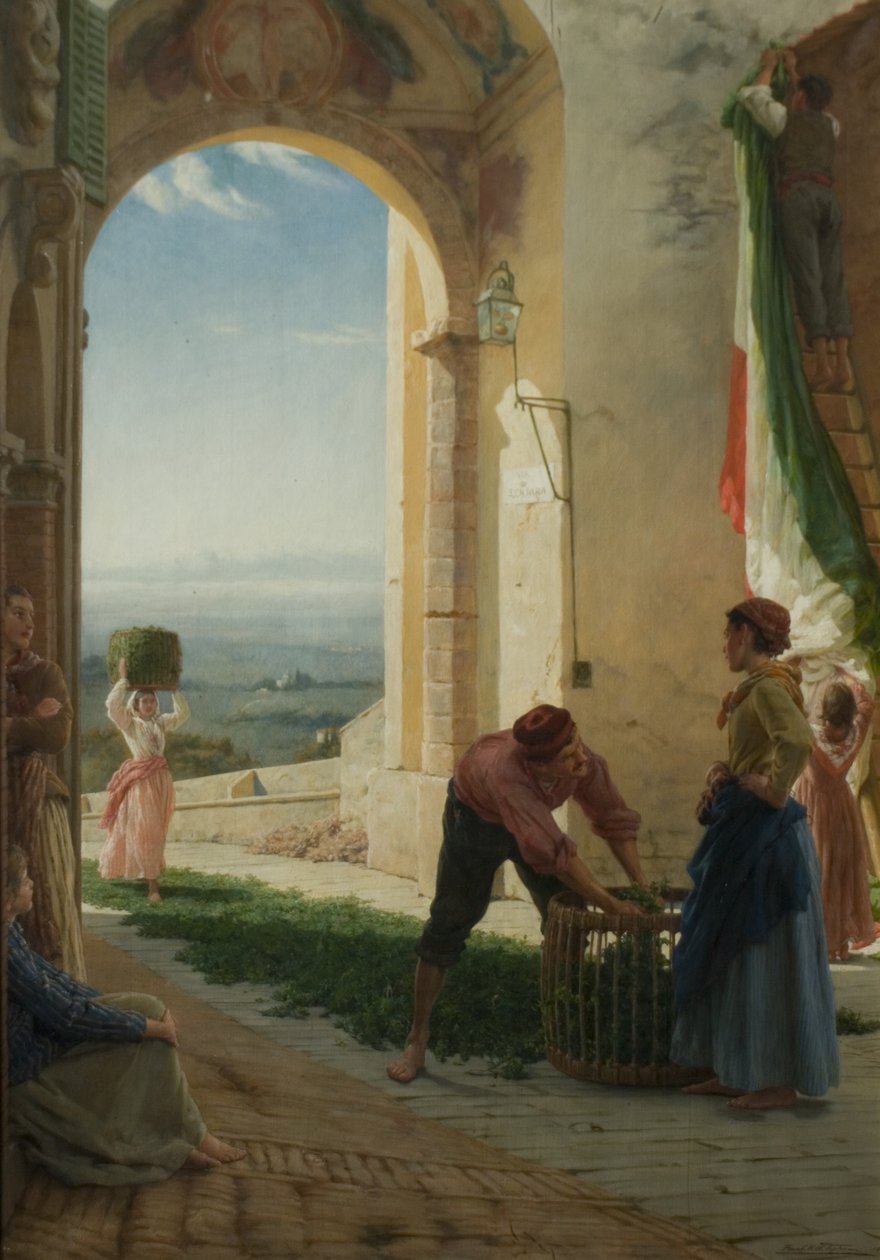 Para el Evento Venidero, 1897 de Frank William Warwick Topham