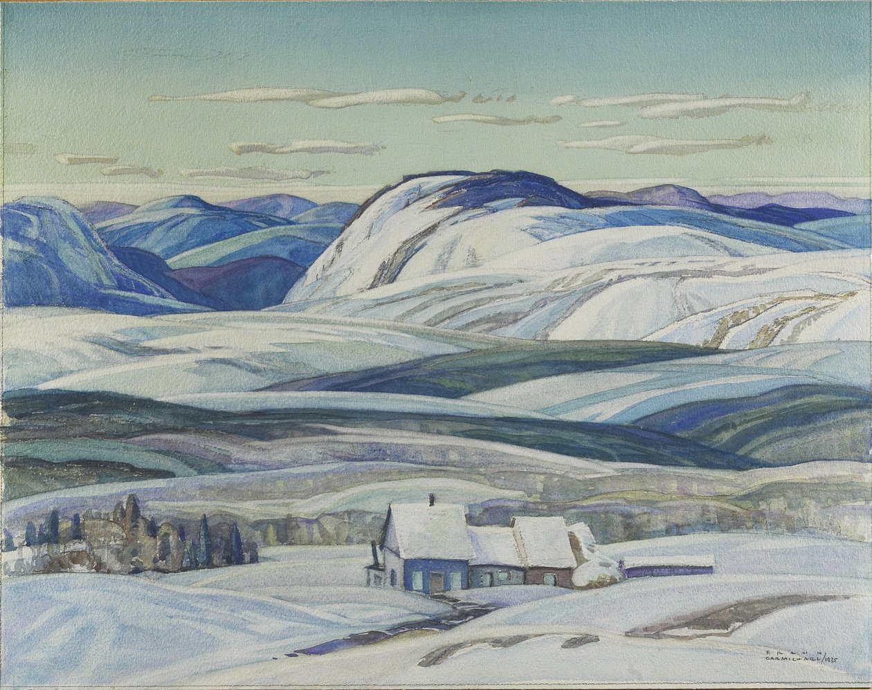Mattawa, 1935 de Franklin Carmichael