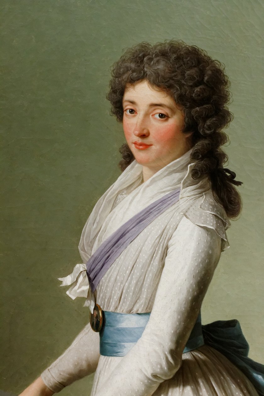 Retrato de la baronesa de Chalvet-Souville, nacida Marie de Broutin de François André Vincent