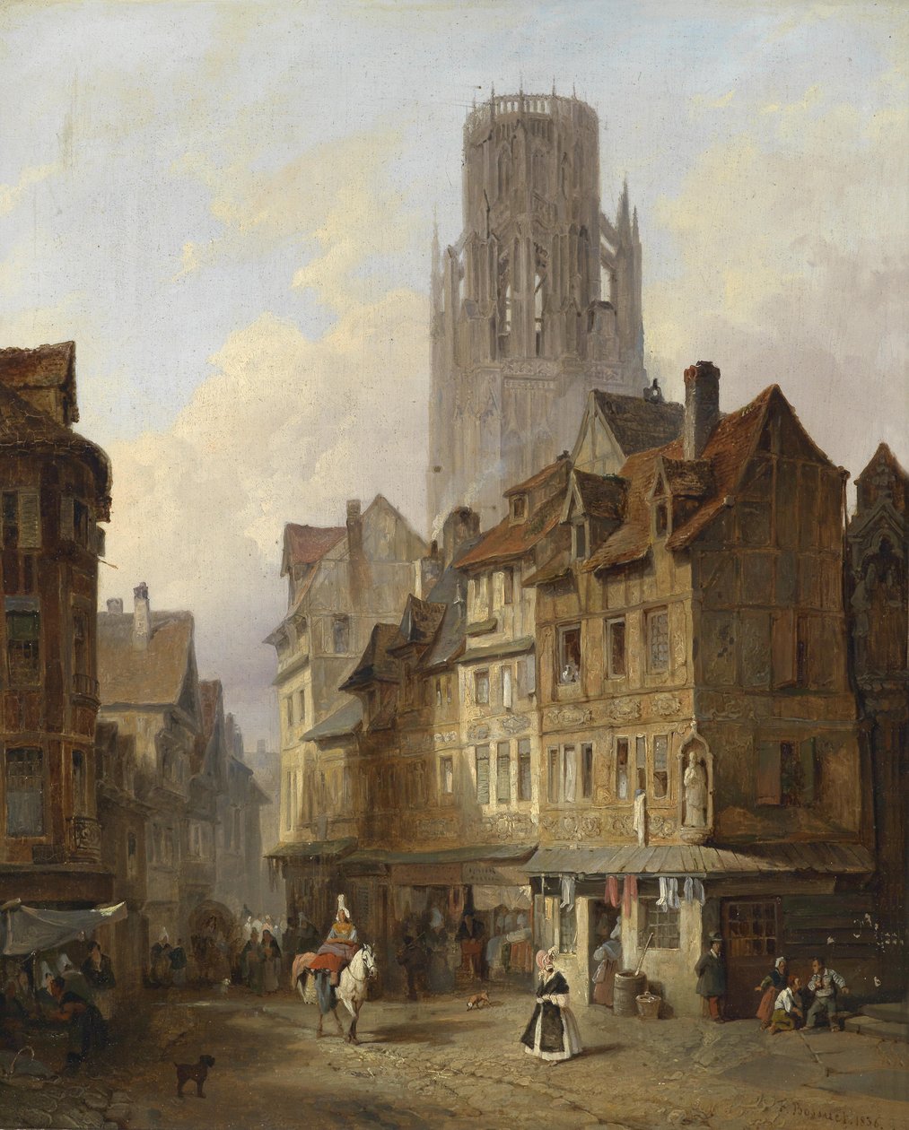 Motivo urbano de Roubaix de Francois Antoine Bossuet