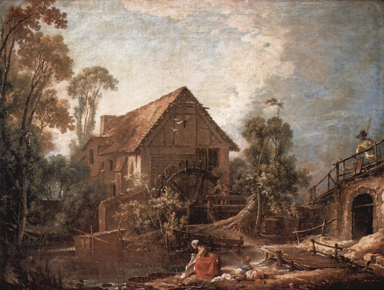 El molino de François Boucher