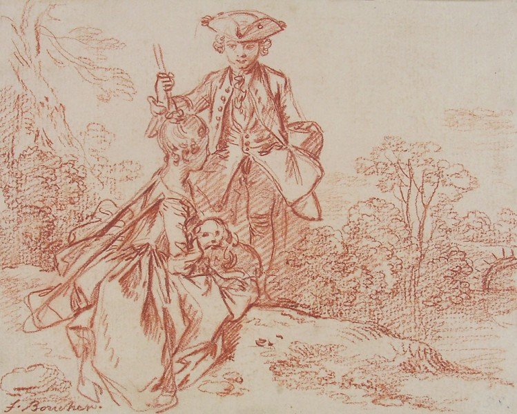 Fiesta galante de François Boucher