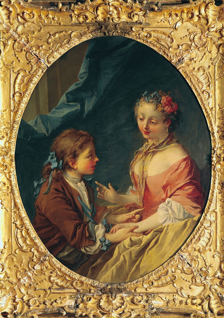 Madre e hijo de François Boucher