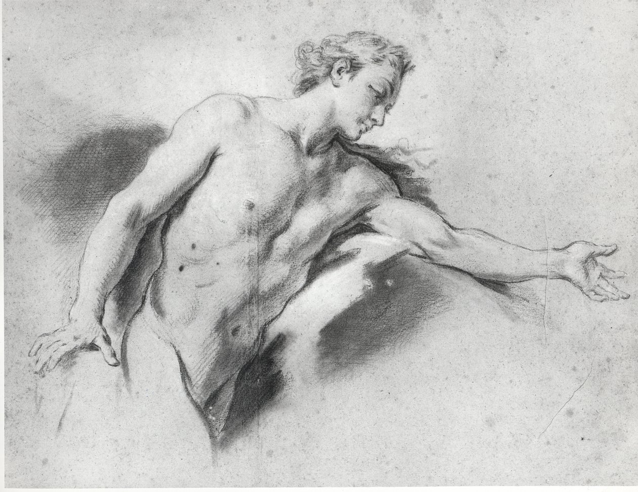 Estudio de desnudo de François Boucher