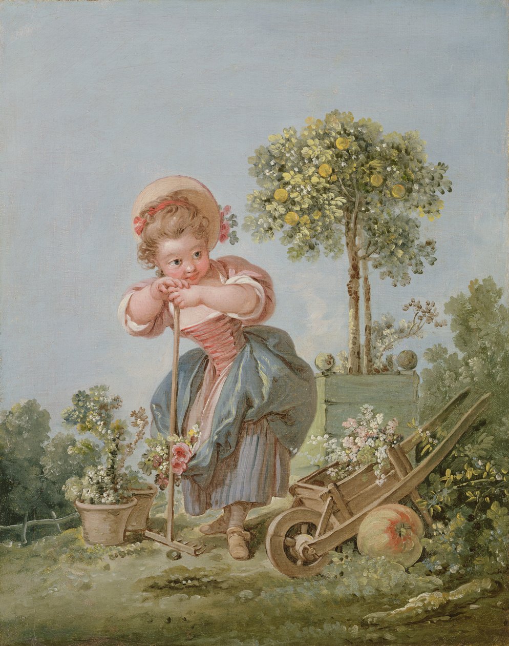 El pequeño jardinero, c.1754 de François Boucher