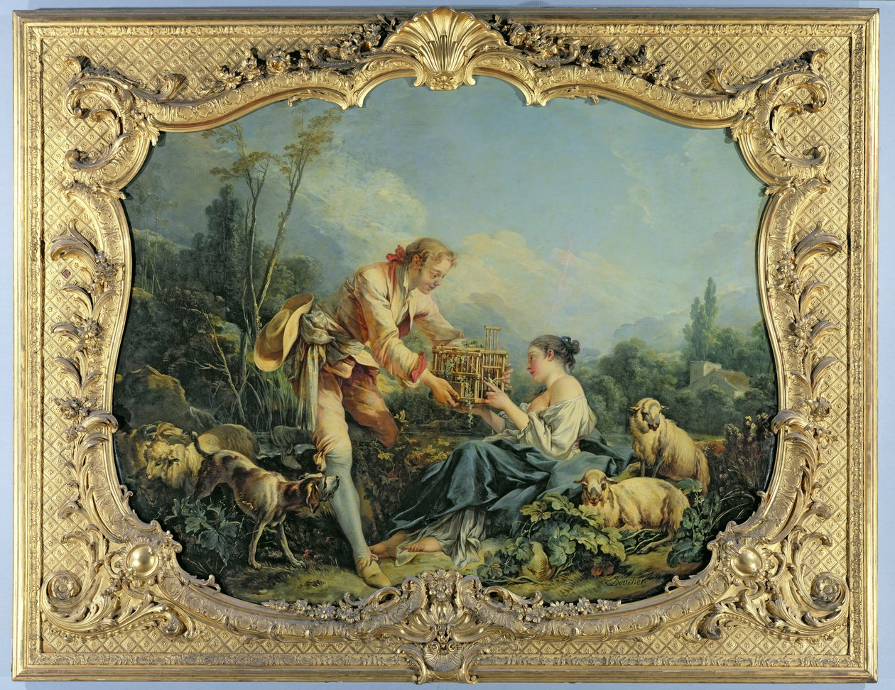 El pastor servicial de François Boucher