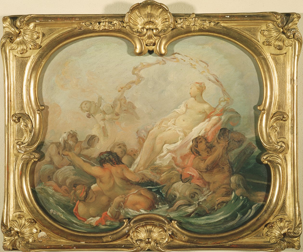 El triunfo de Venus, antes de 1758 de François Boucher