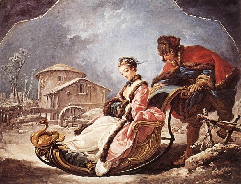 Invierno de François Boucher