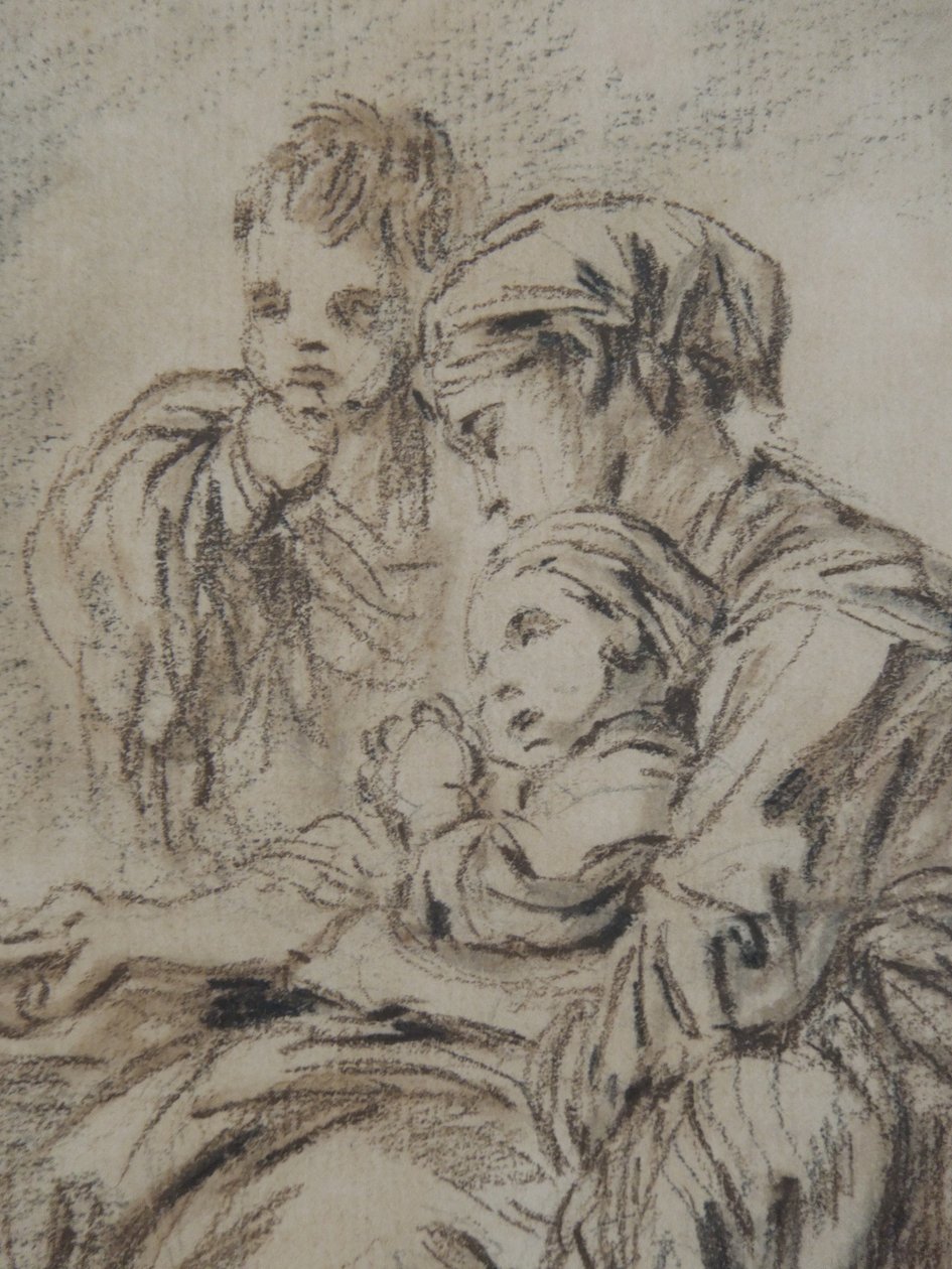 Joven madre de François Boucher