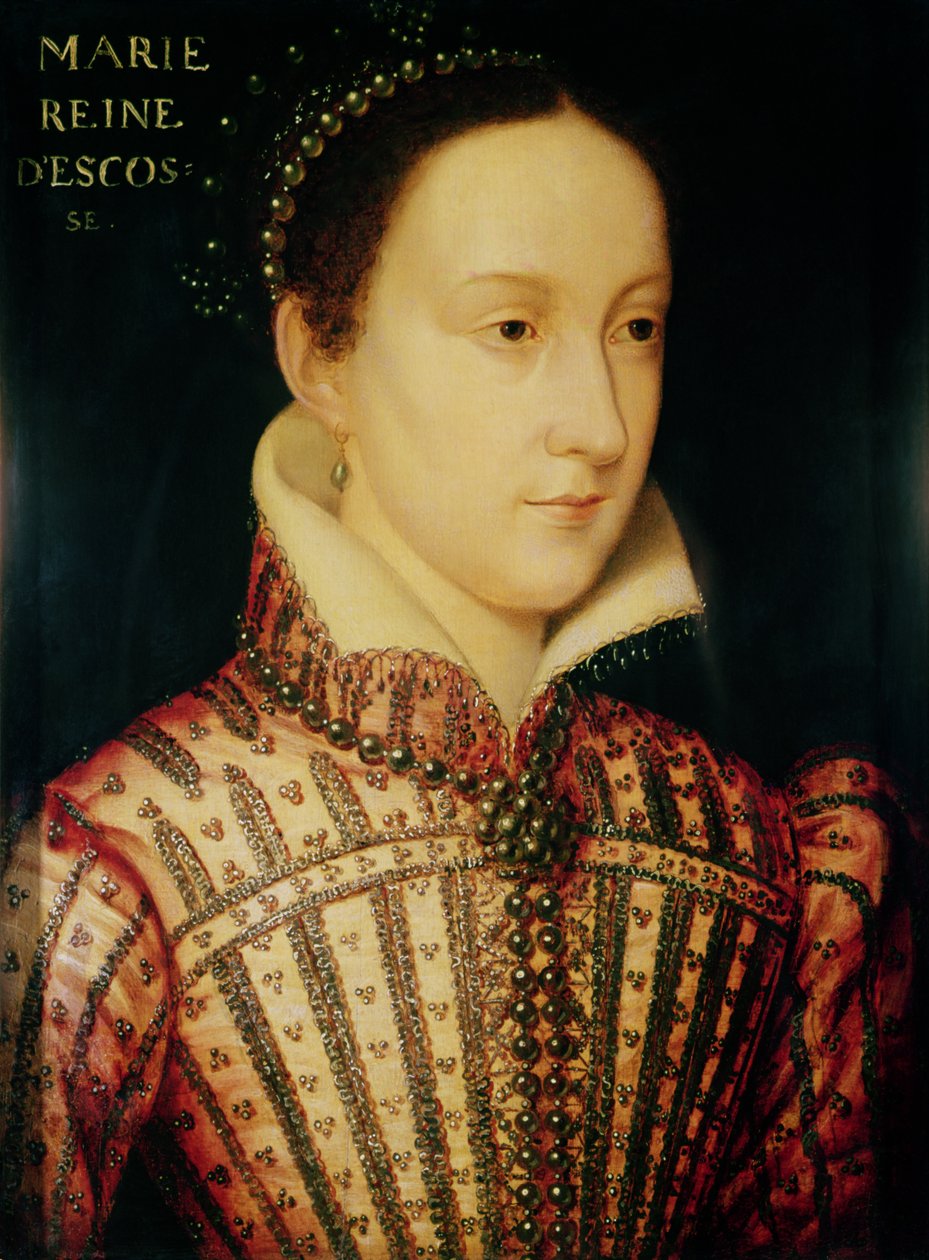 Miniatura de María Reina de Escocia, c.1560 de François Clouet
