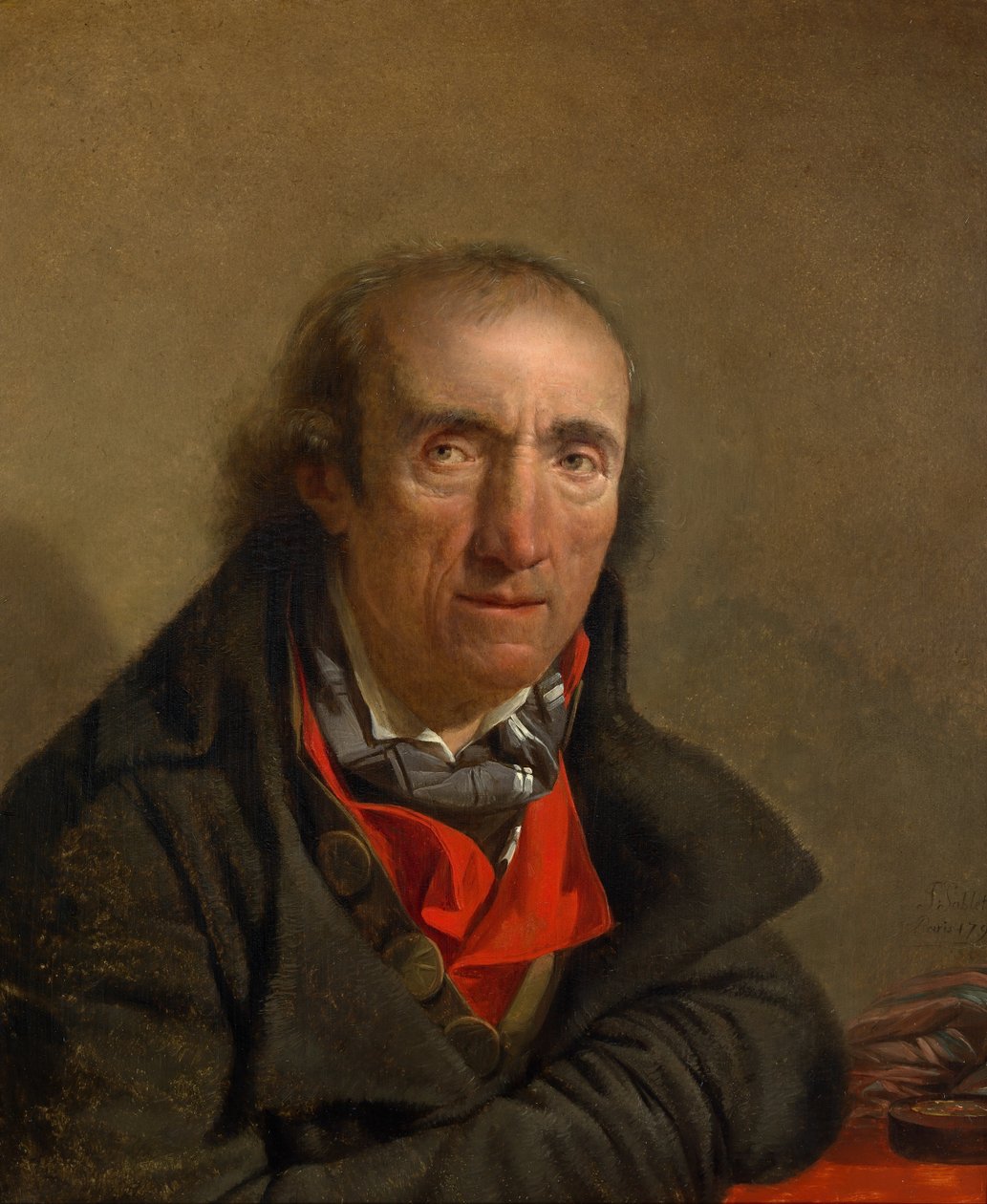 Retrato de un revolucionario de François Sablet