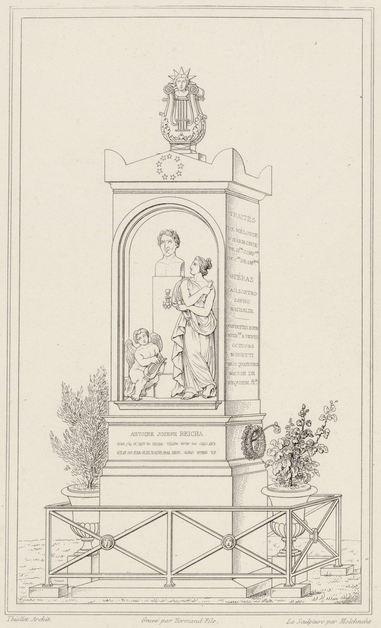 Tumba de Antoine Reicha de Francois Thiollet