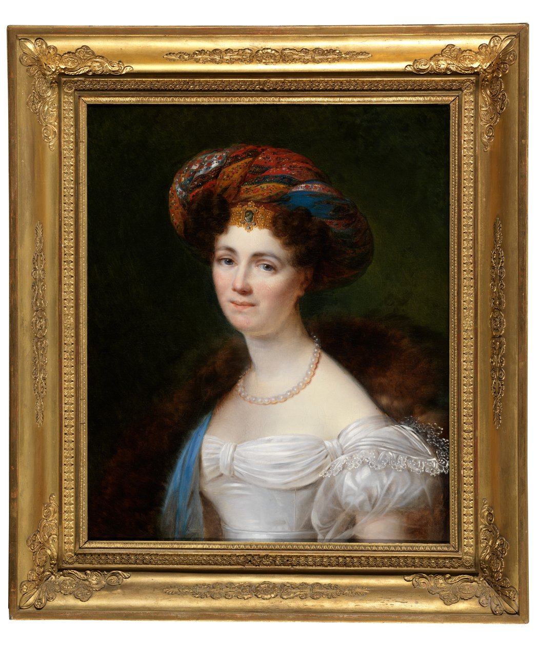 Retrato de Josephine Victoire Meslier-Duvey (óleo sobre lienzo) de François Joseph Kinsoen
