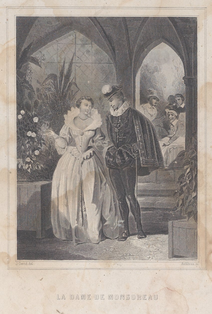 La Dama de Monsoreau de François Adolphe Bruneau Audibran