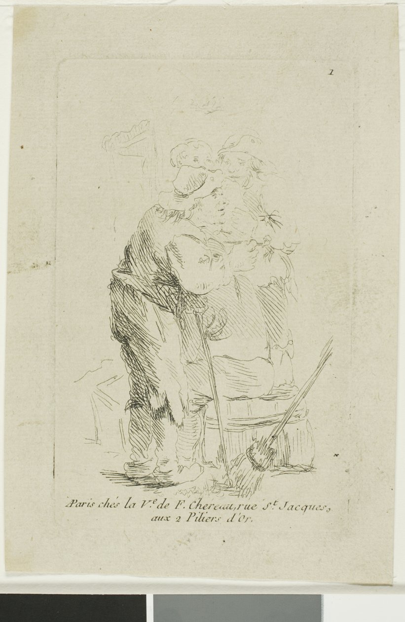 Un campesino mal vestido de François Boucher