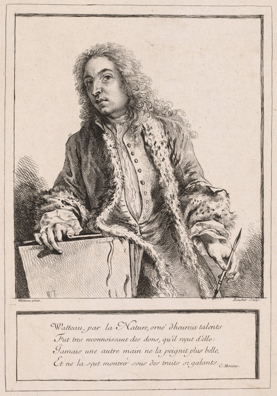 Antoine Watteau de François Boucher